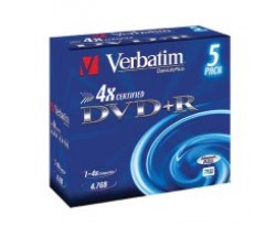 Płyta DVD+R VERBATIM 4,7 GB